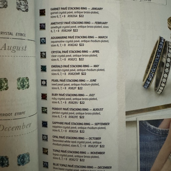 Sapphire stacking ring - Picture 5 of 5